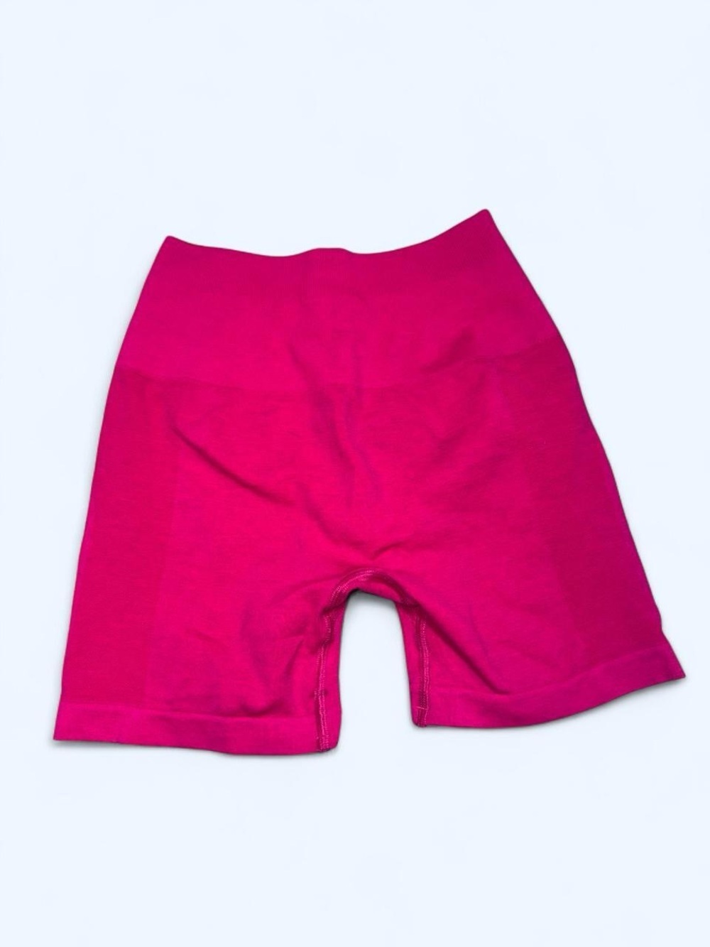 Alphalete Seamless Scrunch Biker Shorts Red XS